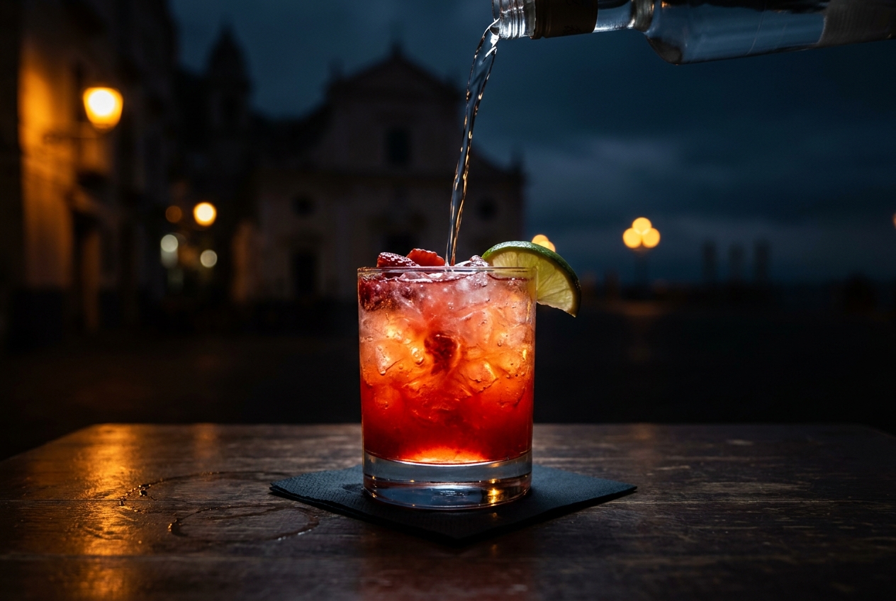 Caipiroska alla fragola